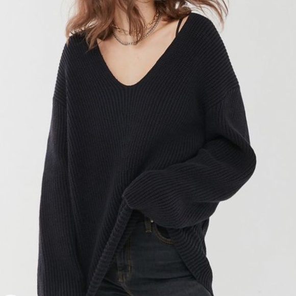Urban Outfitters Sweaters - Urban Outfitters Oversized Black Sweater